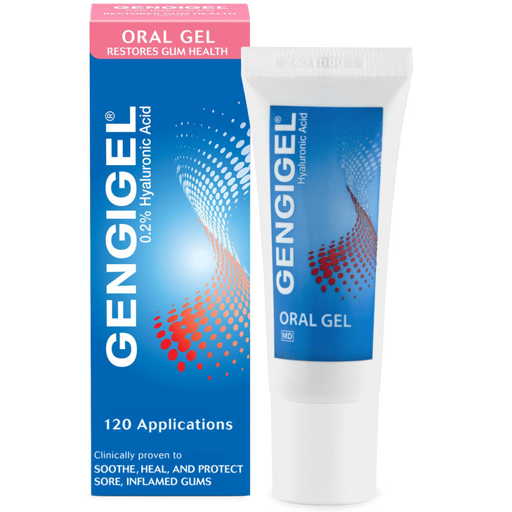 Gengigel Hyaluronic Acid Oral Gel For Mouth And Gum Discomfort 20Ml