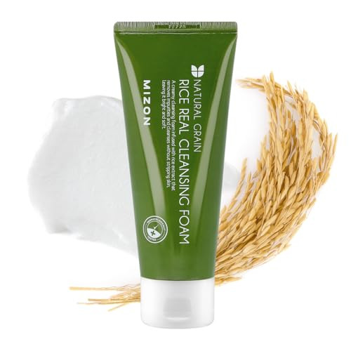 Mizon Rice Real Cleansing Foam 150Ml 5.07 Fl Oz