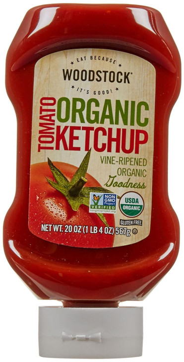 Woodstock Farms Organic Tomato Ketchup 20 Oz