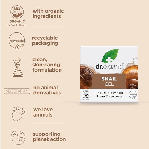 Organic Doctor Organic Snail Gel 1.7 Fl.Oz