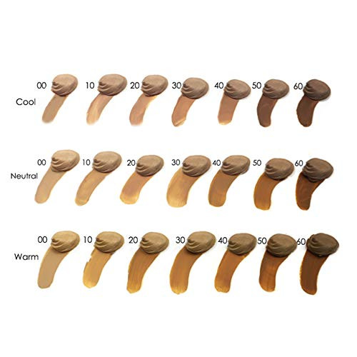 Natural Lightweight Cream Foundation Flawless Finish Neutral No. 10