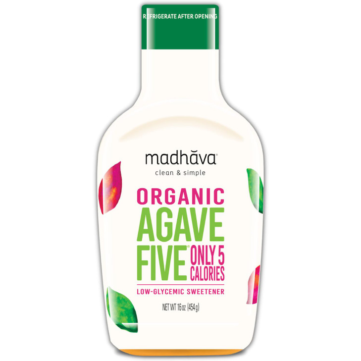Madhava Organic Agavefive 16 Oz. Bottle Pack Of 1