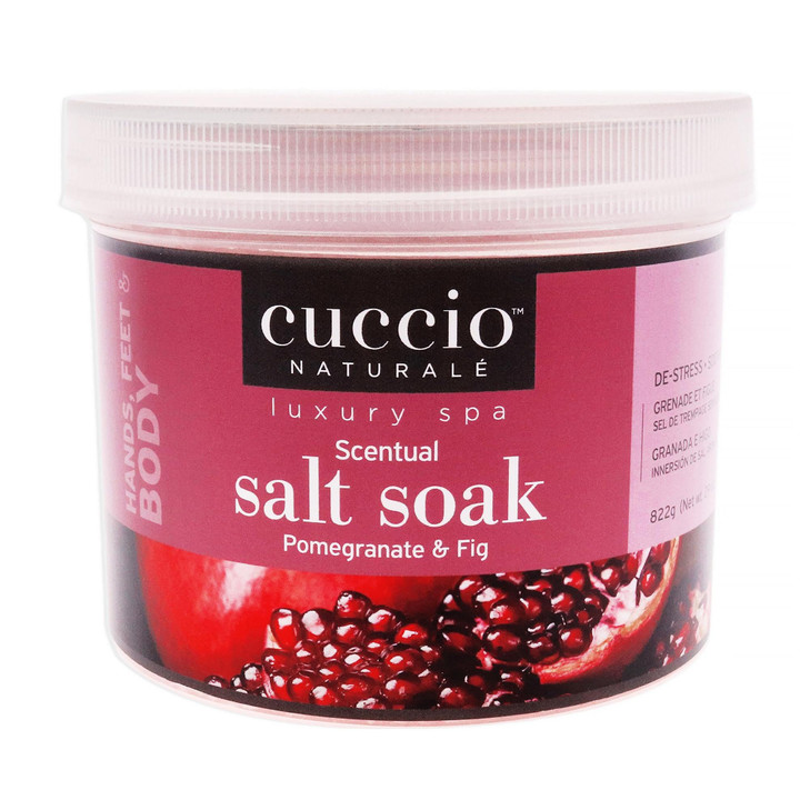 Cuccio Naturale Scentual Salt Soak Invigorating Salts With An Irresistible Scent Rejuvenate And Soothe Tired Feet Softens And Leaves The
