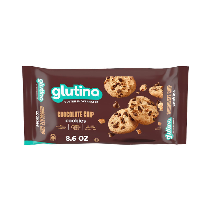 Glutino Gluten Free Cookies Chocolate Chip 8.6 Oz