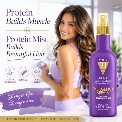 Hayashi System 911 Protein Mist Leave In Conditioner 10.1 Fl Oz