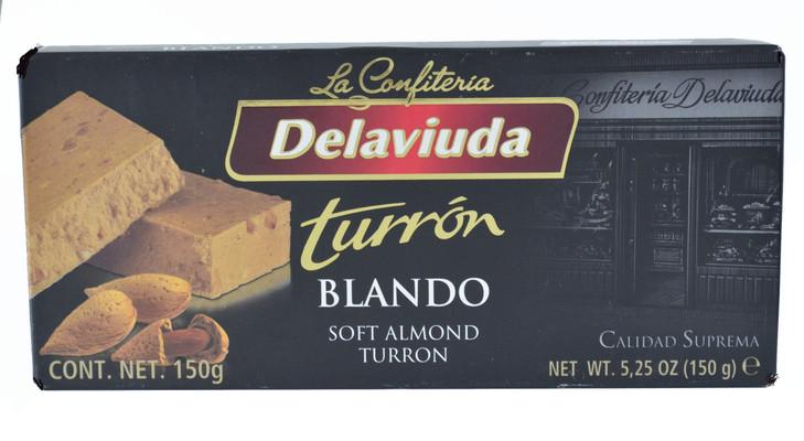 Delaviuda Soft Almond Turron Turron Blando 5.25 Oz 150G