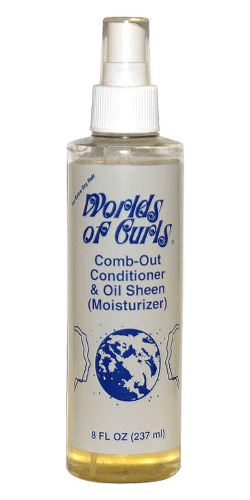 World Of Curls Worlds Of Curls Comb Out Conditioner Regular 8 Oz Stw21 1