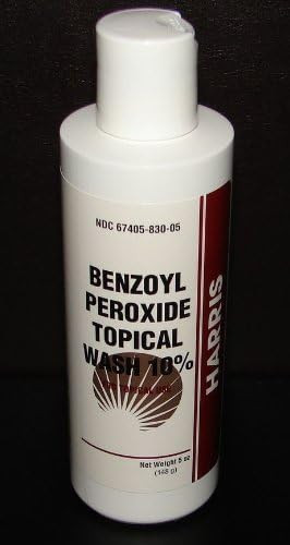 Harris Pharmaceuticals Benzoyl Peroxide 10 Percent Acne Wash 5Oz