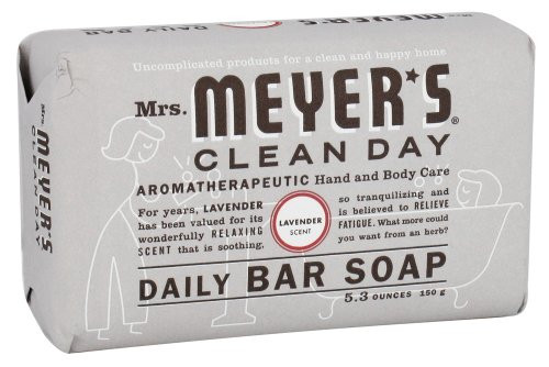 Mrs. Meyer S Bar Soap Lavender 5.3 Ounce