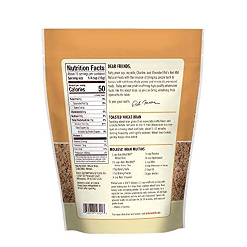 Bob S Red Mill Unprocessed Miller S Wheat Bran 8 Ounce
