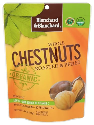 Blanchard And Blanchard Whole Chestnuts Roasted And Peeled 5.2 Oz