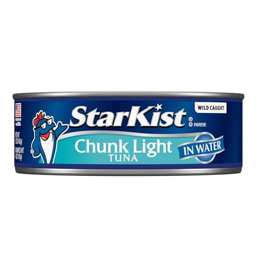 Starkist Pantry Storage Pack Chunk Light Tuna In Water 5Oz Cans 8 Count