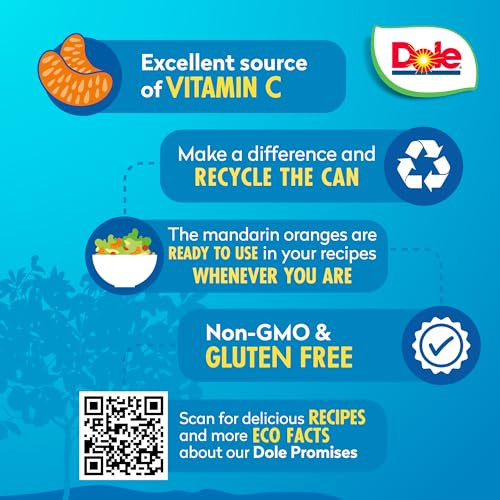 Dole Mandarin Oranges 23.5 Oz 8 Pack