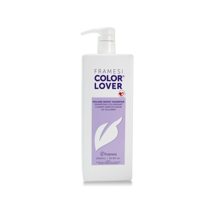 Framesi Color Lover Volume Boost Shampoo Volumizing Shampoo For Color Treated Hair Sulfate Free Lightweight Thickening Shampoo For Lift Plus