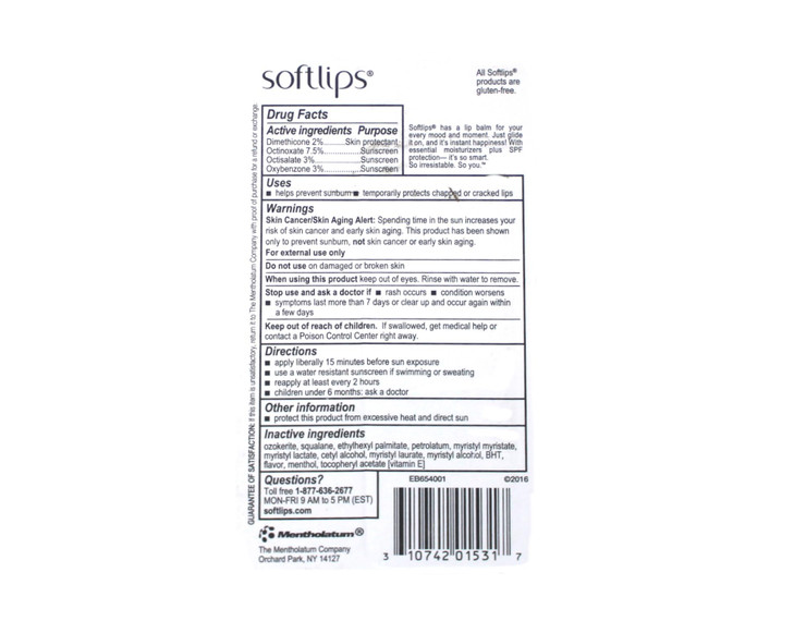 Softlips Lip Protectant Sunscreen Value Pack Cherry Twinpack