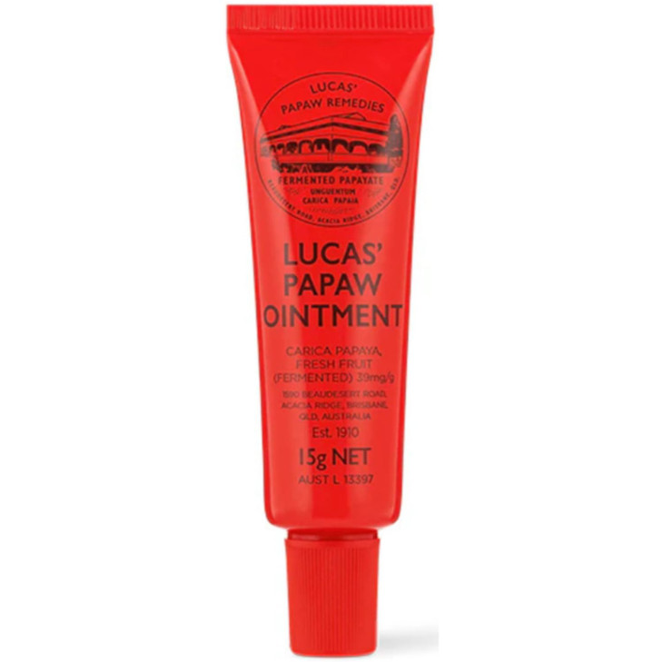 Lucas Papaw Ointment 15G Tube With Lip Applicator