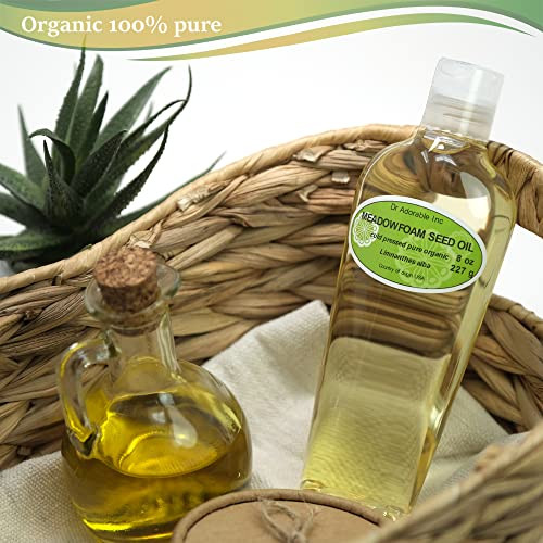 Dr Adorable 8 Oz Meadowfoam Seed Oil Pure Organic Cold Pressed