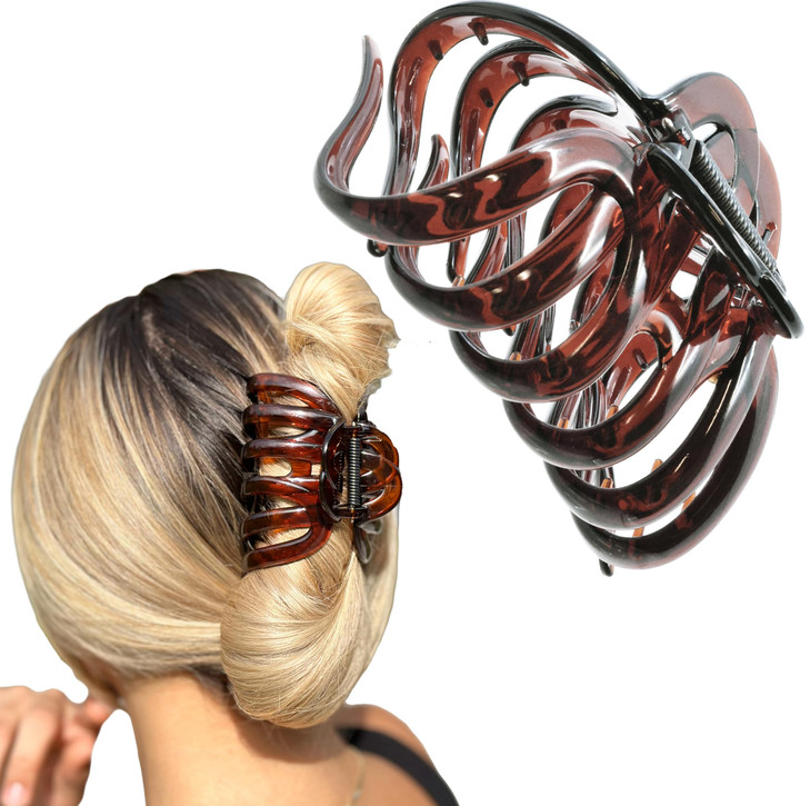 Camila Paris Ad718 Octopus Hair Clip 3.75 Large Claw Clips For Thick Hair