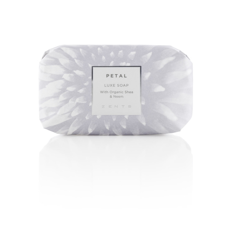 Zents Triple Milled Luxe Bar Soap Petal Fragrance 5.7 Oz