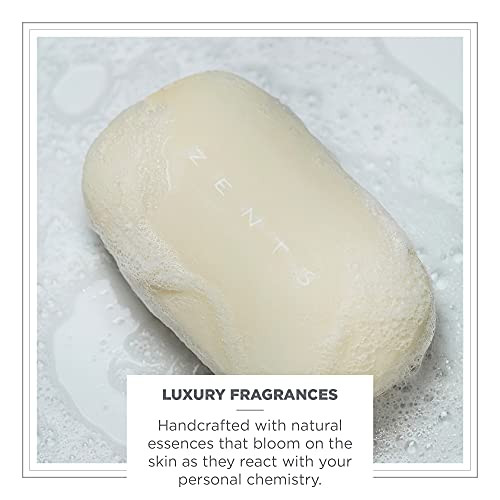 Zents Triple Milled Luxe Bar Soap Petal Fragrance 5.7 Oz