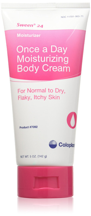 Coloplast Sween 24 Unscented Cream 5 Oz Moisturizing Body Lotion For All Skin Types Paraben And Alcohol Free