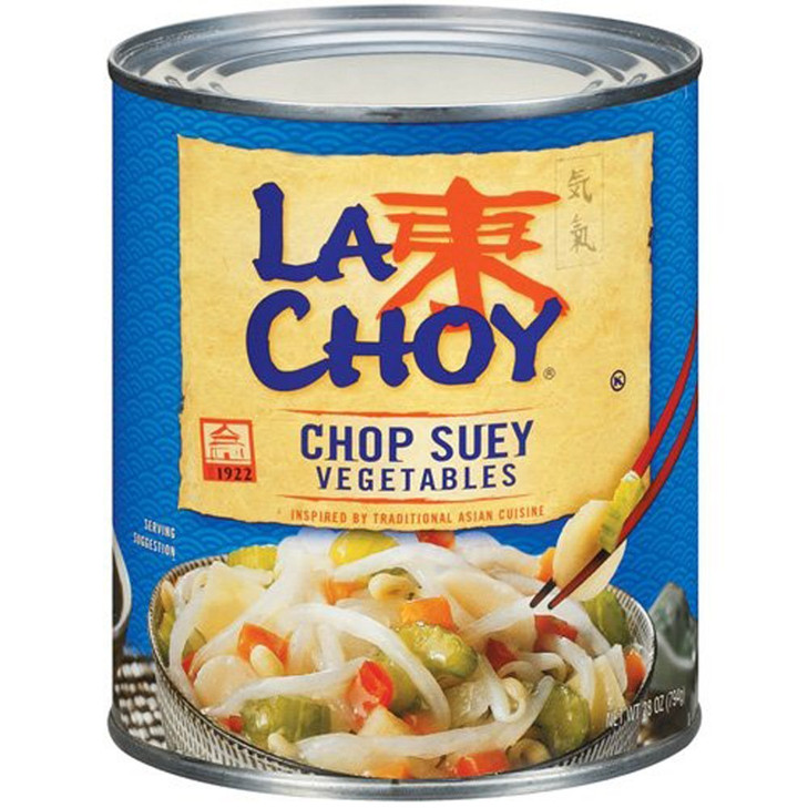 La Choy Chop Suey Vegetables Asian Cuisine 14Oz 8 Pack