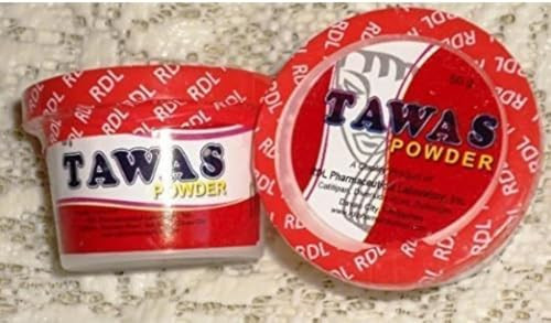 Rdl Tawas Powder Alum Powder 50Grams Red