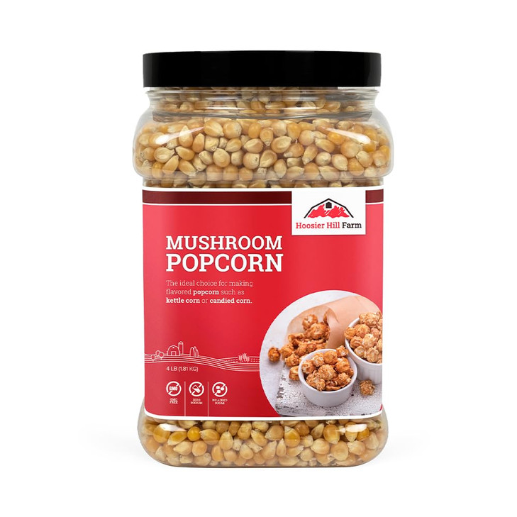 Hoosier Hill Farm Mushroom Popcorn 4Lb Pack Of 1
