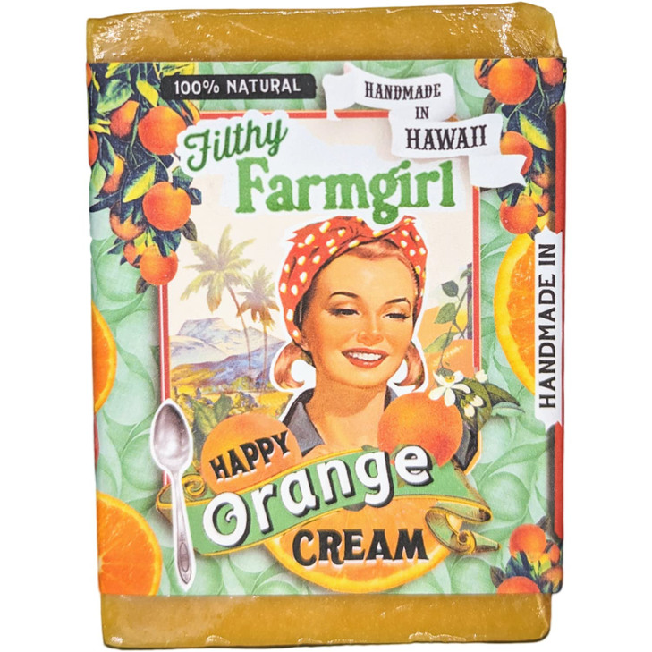 Filthy Farmgirl Happy Orange Cream Handmade Soap