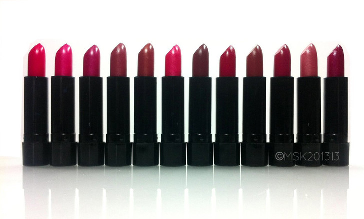 Princessa Aloe Lipsticks Set 12 Fashionable Colors Long Lasting