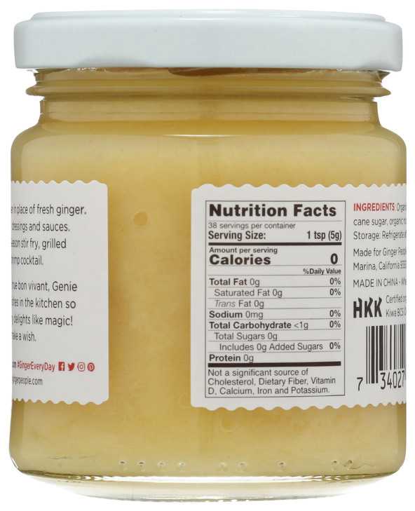 Ginger People Organic Minced Ginger 6.7 Oz