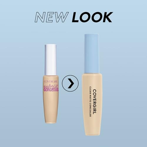 Covergirl Clean Matte Concealer Oil Free Lightweight Formula Blendable Natural Looking Coverage 100 Percent Cruelty Free