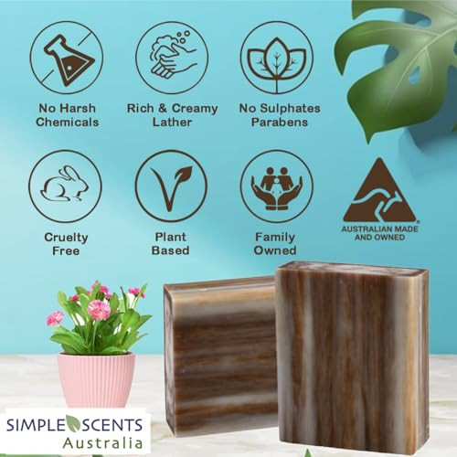 Ssa Sandalwood Soap Bars 12 Pack 3.5Oz Each Australian Moisturizing Natural Triple Milled Bar Soap Enriched With Organic Shea Butter Long