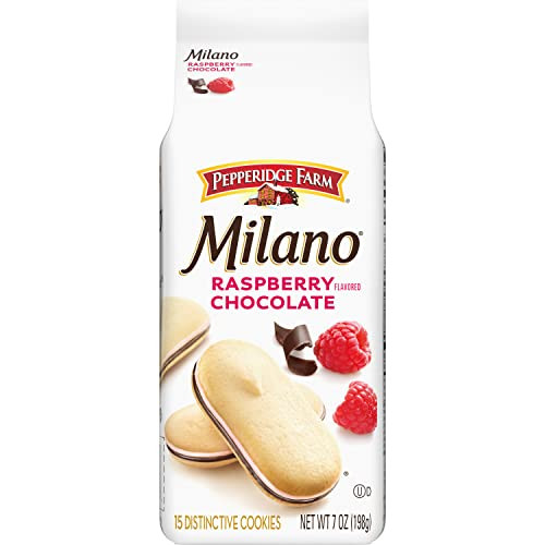 Pepperidge Farm Milano Cookies Raspberry Chocolate 7 Oz. Bag