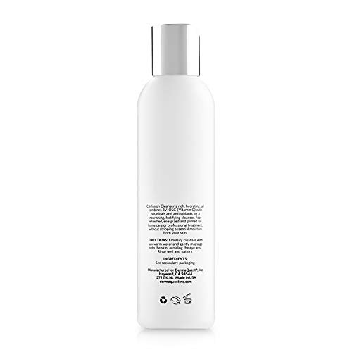 Dermaquest C Infusion Facial Cleanser Vitamin C Antioxidant And Brightening Face Cleanser Anti Aging Face Wash For Men And Women For All