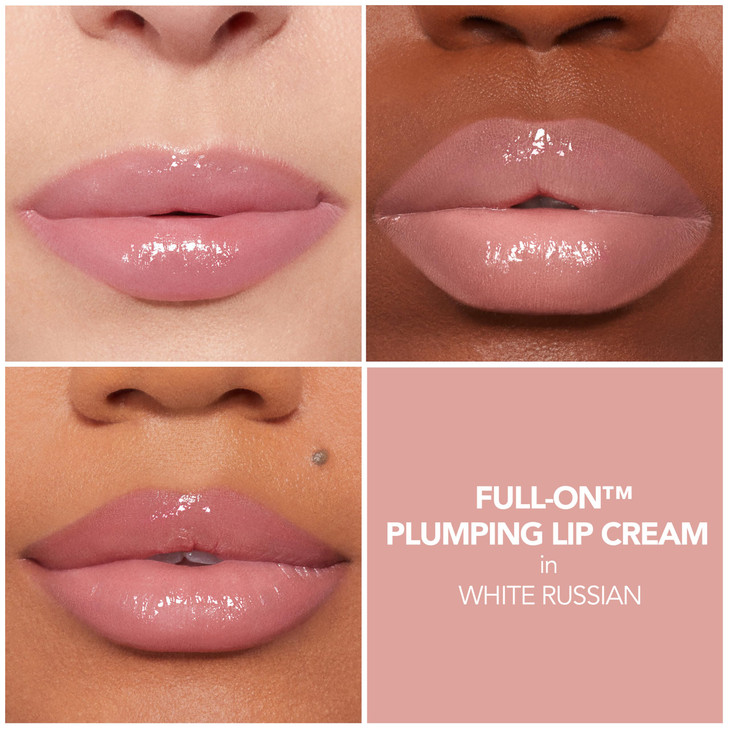 Buxom Full On Plumping Lip Cream Gloss White Russian 0.14 Oz