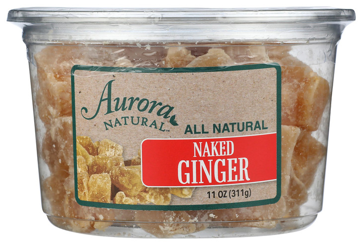 Aurora Products Australian Crystallized Ginger Chunks 11 Oz