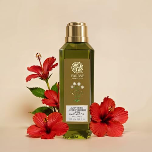 Forest Essentials Ayurvedic Herb Enriched Head Massage Oil Japapatti 200Ml