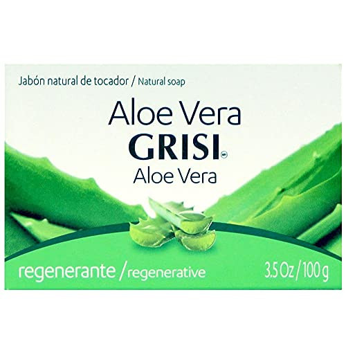 Grisi Aloe Vera Hydrating Soap Bar 3.5 Oz Pack Of 3