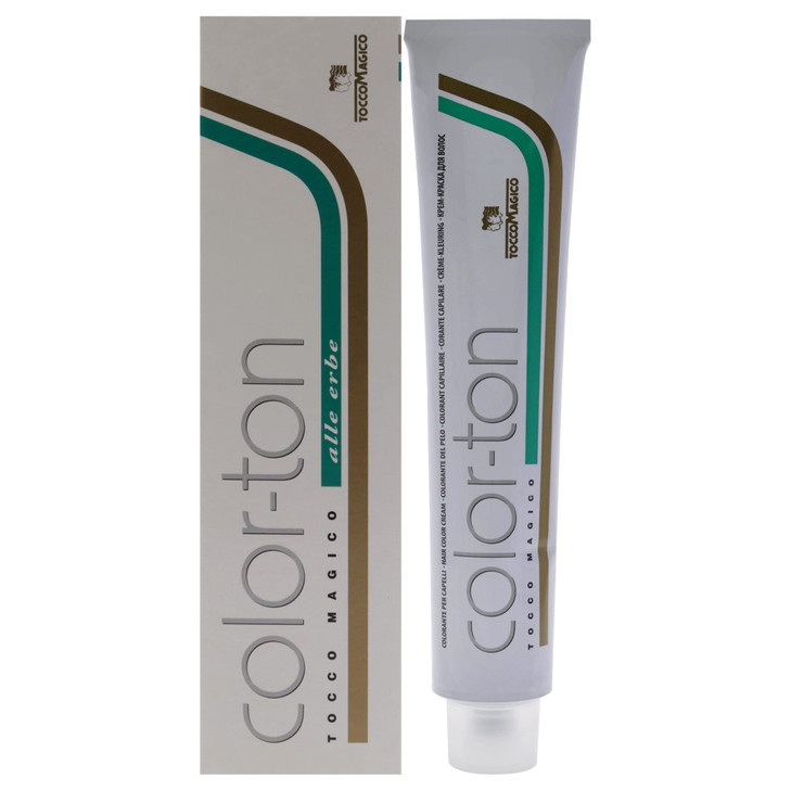 Color Ton Permanent Hair Color 7A 7.5 Light Mahogany Blond By Tocco Magico For Unisex 3.38 Oz Hair Color