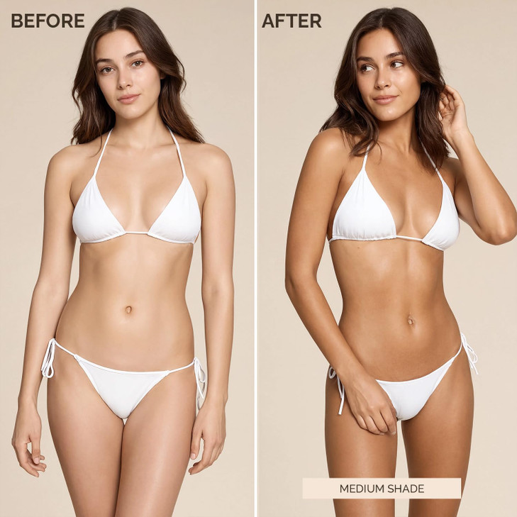 Beauty By Earth Self Tanner Usa Made With Natural And Organic Ingredients