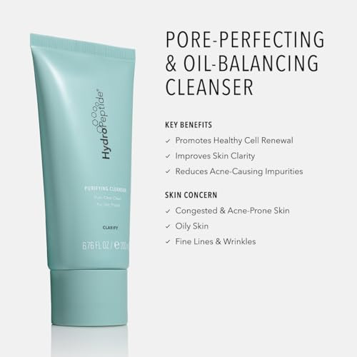 Hydropeptide Purifying Facial Cleanser Pore Perfecting Wash 6.76 Oz