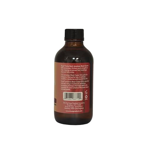 Kuza Jamaican Black Castor Oil Skin And Hair Treatment Extra Dark 4 Fl Oz