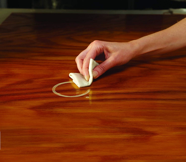 Guardsman Reusable Water Mark Remover Cloth Wood Cleaner For White Rings And Haze Caused By Moisture And Heat 1 Count