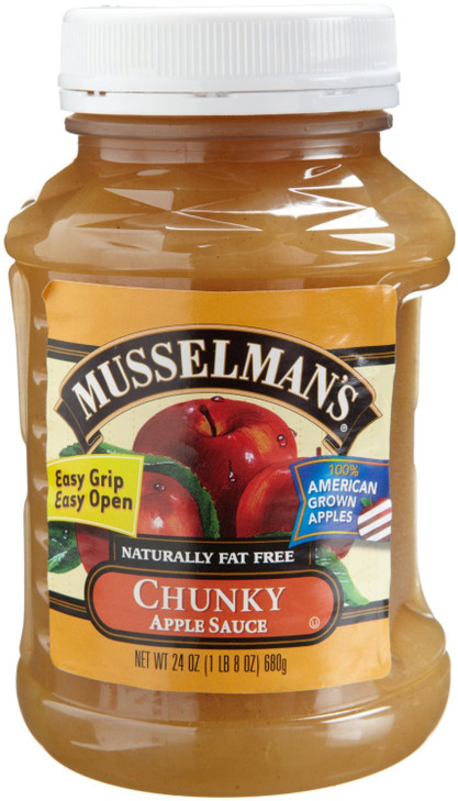 Musselman S Chunky Applesauce 24Oz Bottle Pack Of 4
