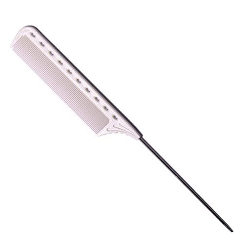 Ys Park Comb 122 Extra Long Tail White