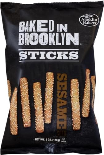 Baked In Brooklyn Breadsticks Sesame 6 Ounce