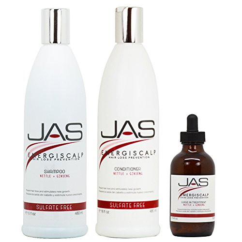 Jas Emergiscalp Hair Loss Prevention All In 1 Combo Shampoo Plus Conditoner Plus Dropper