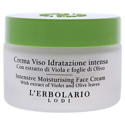 L Erbolario Intensive Moisturizing Face Cream Hydrating Protecting Face Moisturizer Daily Facial Moisturizer Ideal As Base For Makeup 1.6 Oz