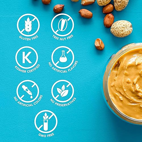 Skippy Natural Creamy Peanut Butter Spread Plant Based Protein 26.5Oz